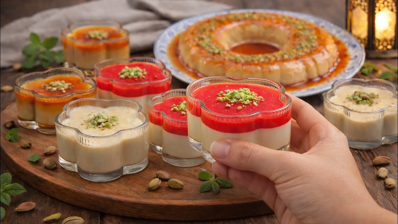 حلويات رمضان بدون فرن في 10 دقائق ❗تحلية سهلة وسريعة ❗ هتشرفك أدام ضيوفك 