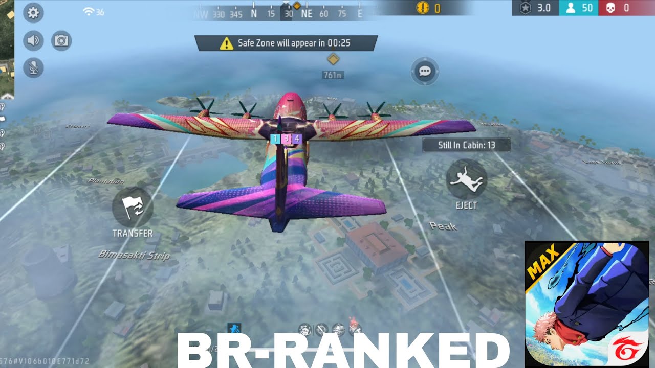 BR-RANKED gameplay | Free fire max | #garenafreefire #freefire #freefiremax #battleroyale 
