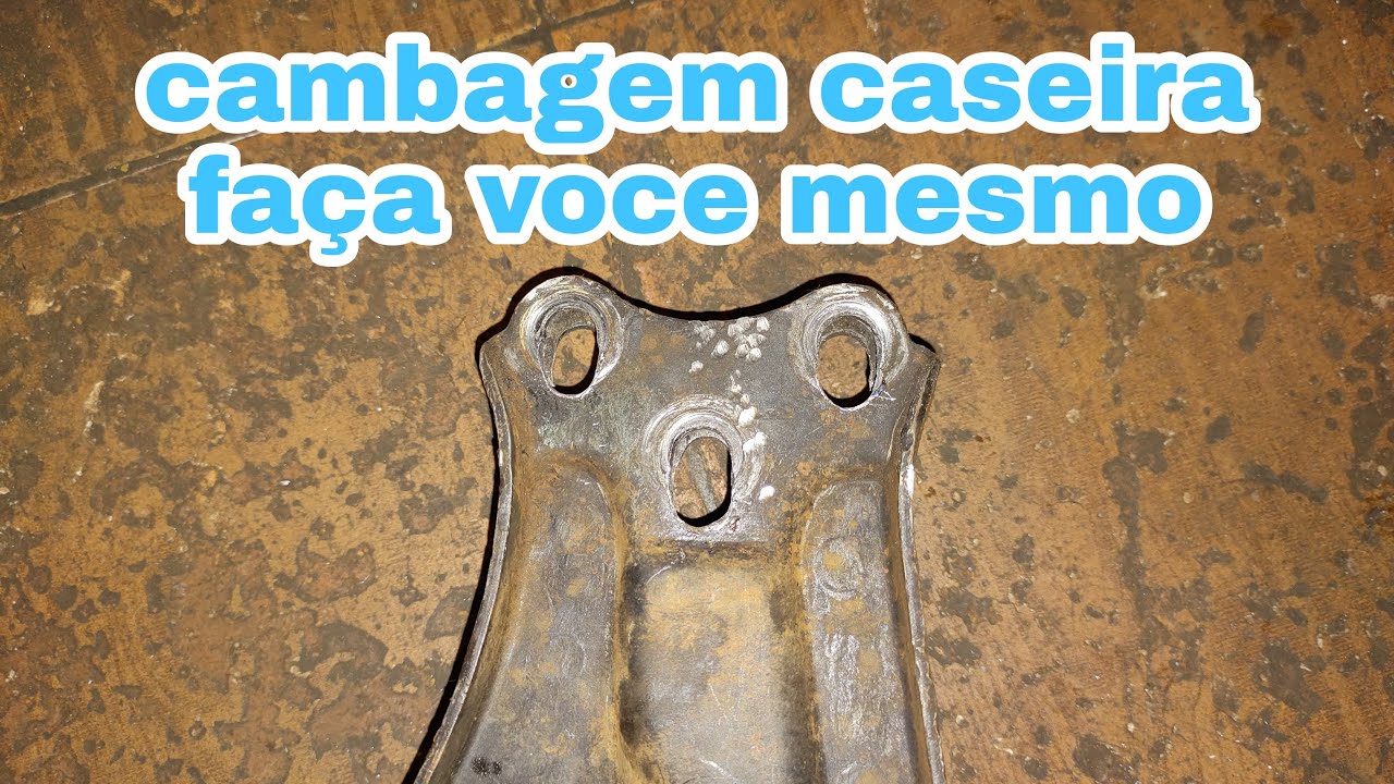 Cambagem caseira, faça voce mesmo em casa GM monza