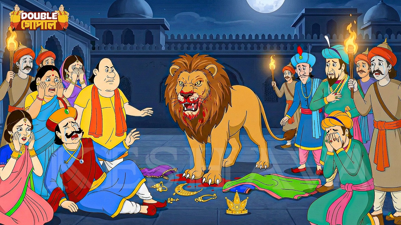 রাজার চোখের সামনে রাণীকে সিংহ খেয়ে ফেলল, রাজা এখন কি করবেন? || Gopal Bhar || New Episode 2026