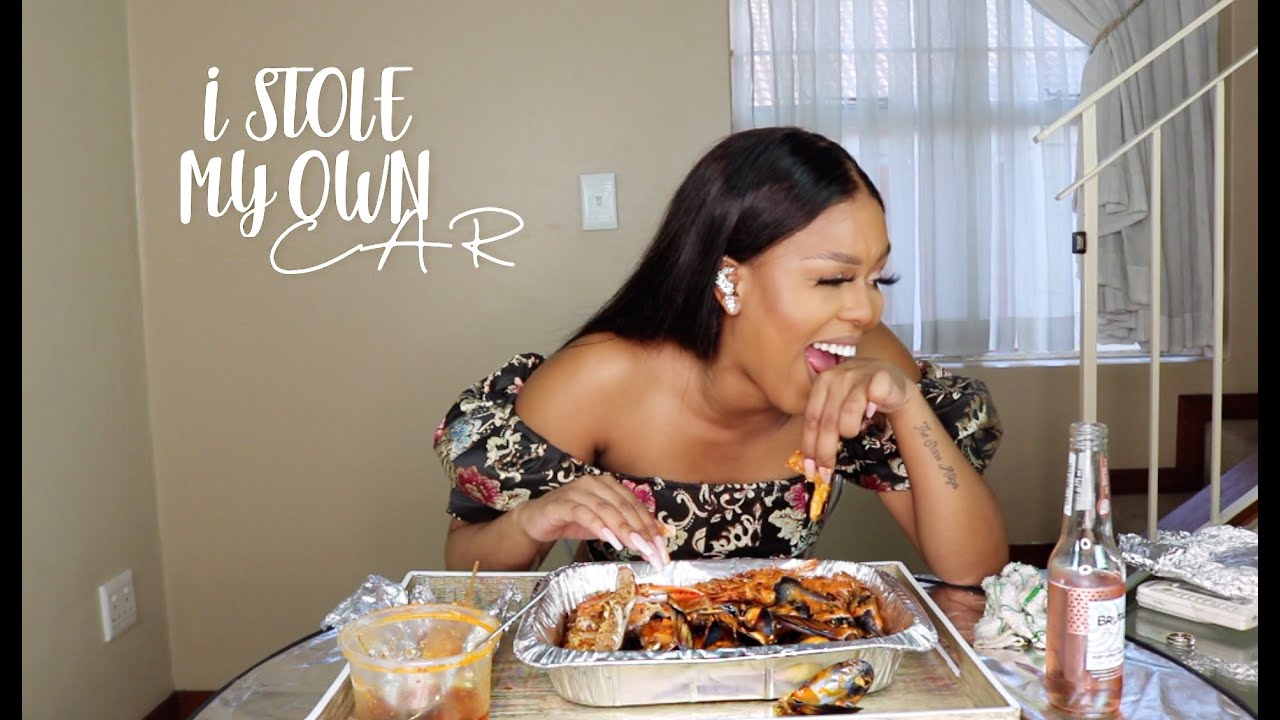#VLOGMAS: SEAFOOD BOIL MUKBANG & STORY TIME | I STOLE MY OWN CAR & GOT CAUGHT !