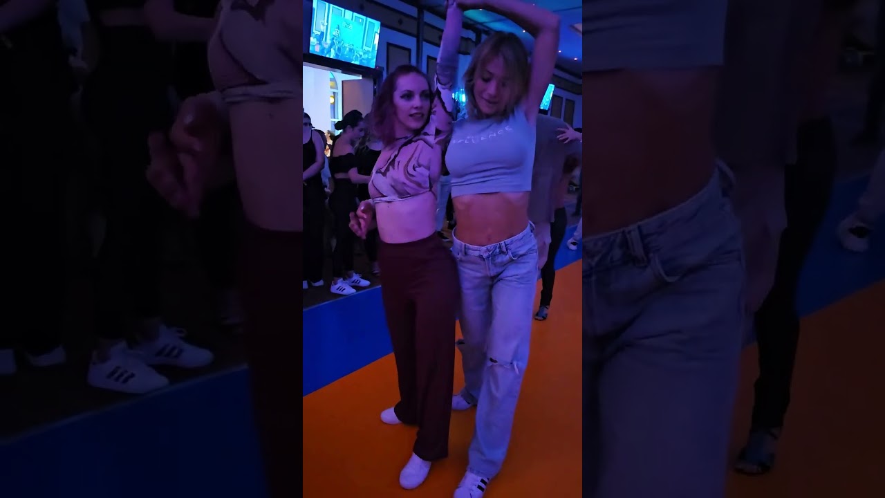 @byGatica Gatica  & Lacramioara- social bachata dance at Bachata takes over Bucharest