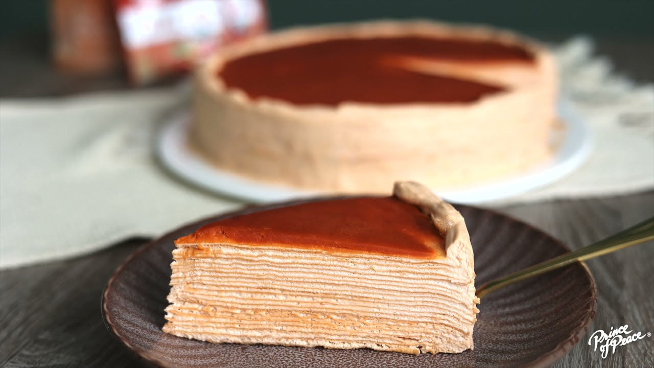Prince of Peace Thai Tea Crepe Cake Recipe