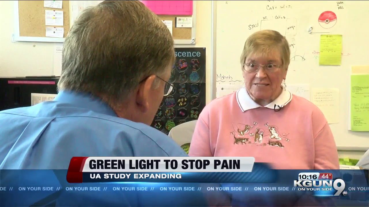 Green light may put the brakes on your pain
