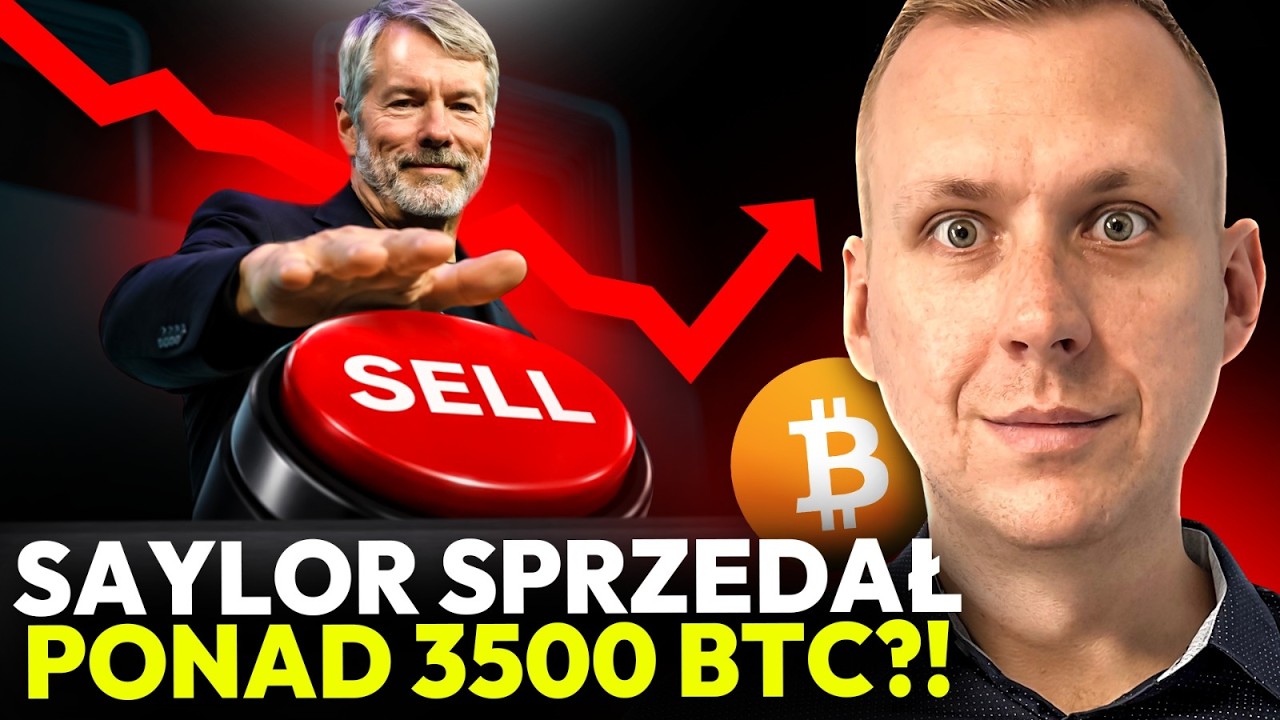 SAYLOR SOLD 3500+ BTC! WHY? IS ETHEREUM RUNNING OUT OF CASH?
