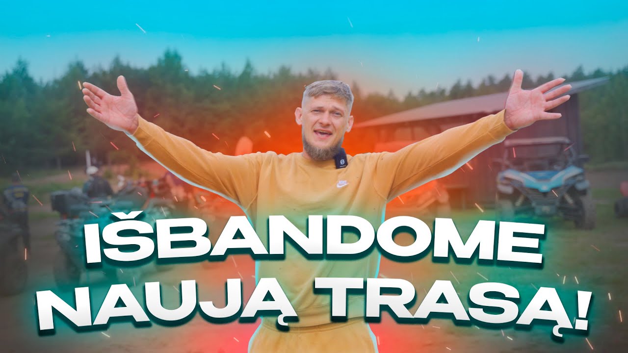 Can-Am, Polaris, CF – išbandome atnaujintą motoboris trasą! +KONKURSAS