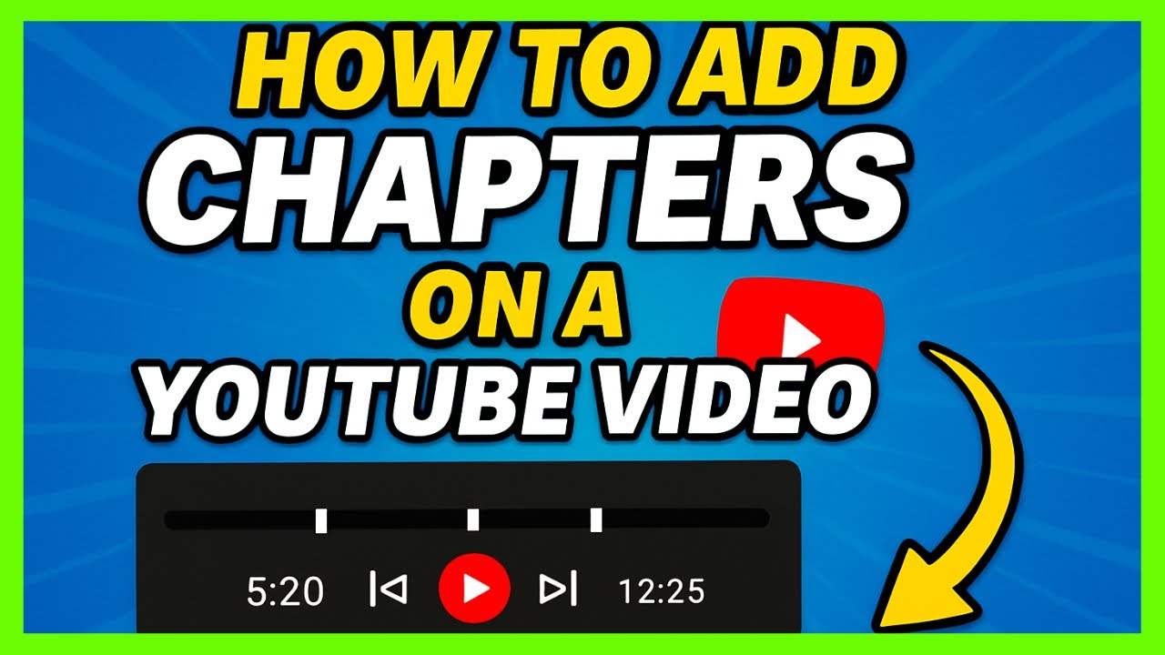Add Chapters To Your YouTube Video Quick and Easy! 2025