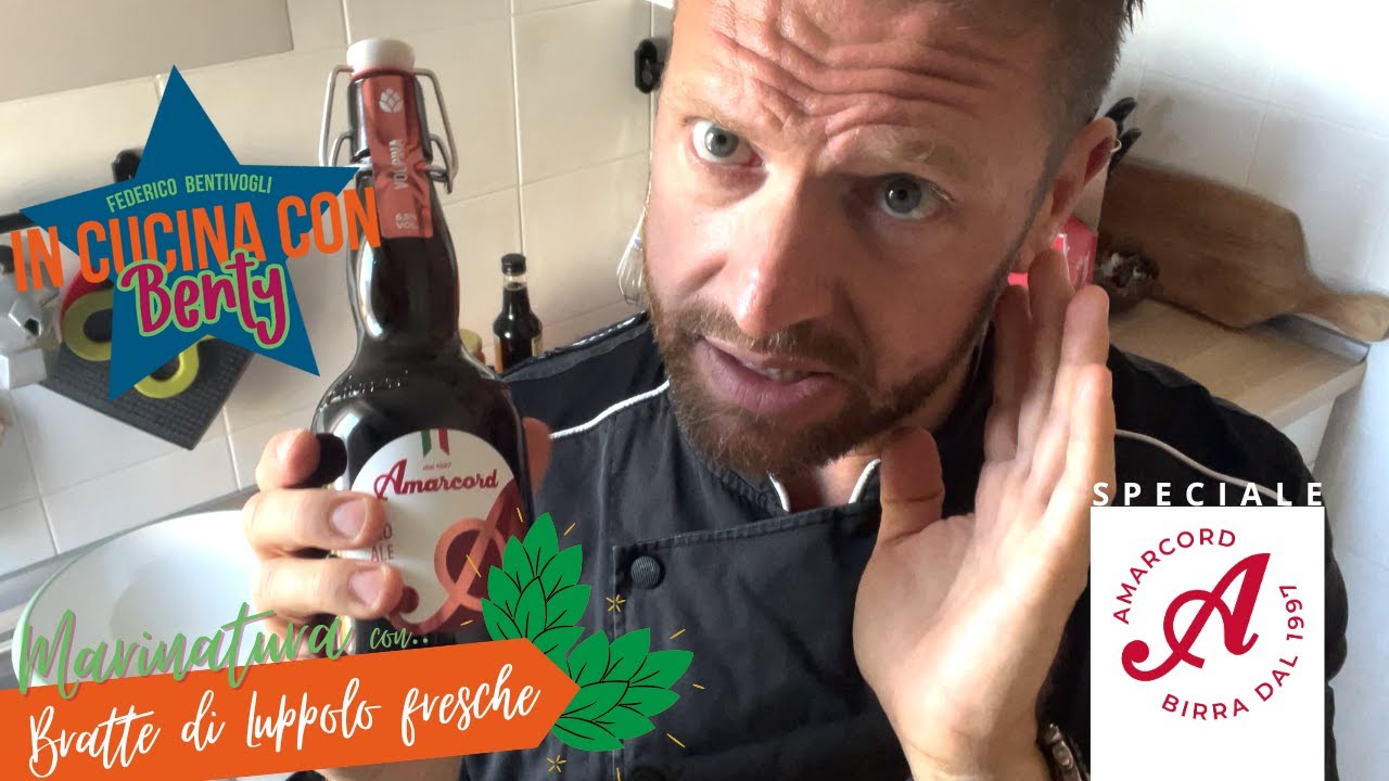 Marinatura del filetto di maiale con Birra Volpina e luppolo fresco 🍺✨ | Speciale Amarcord