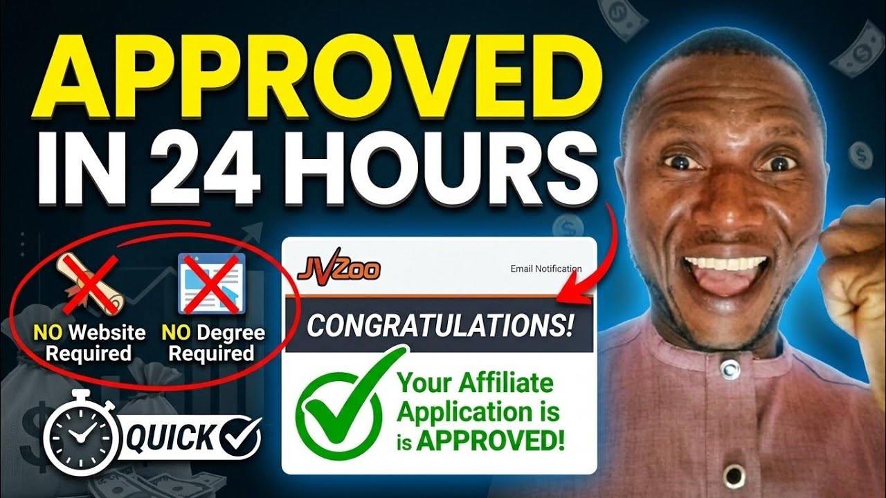 How to Sign Up for JVZoo as an Affiliate (No Website, No Experience)