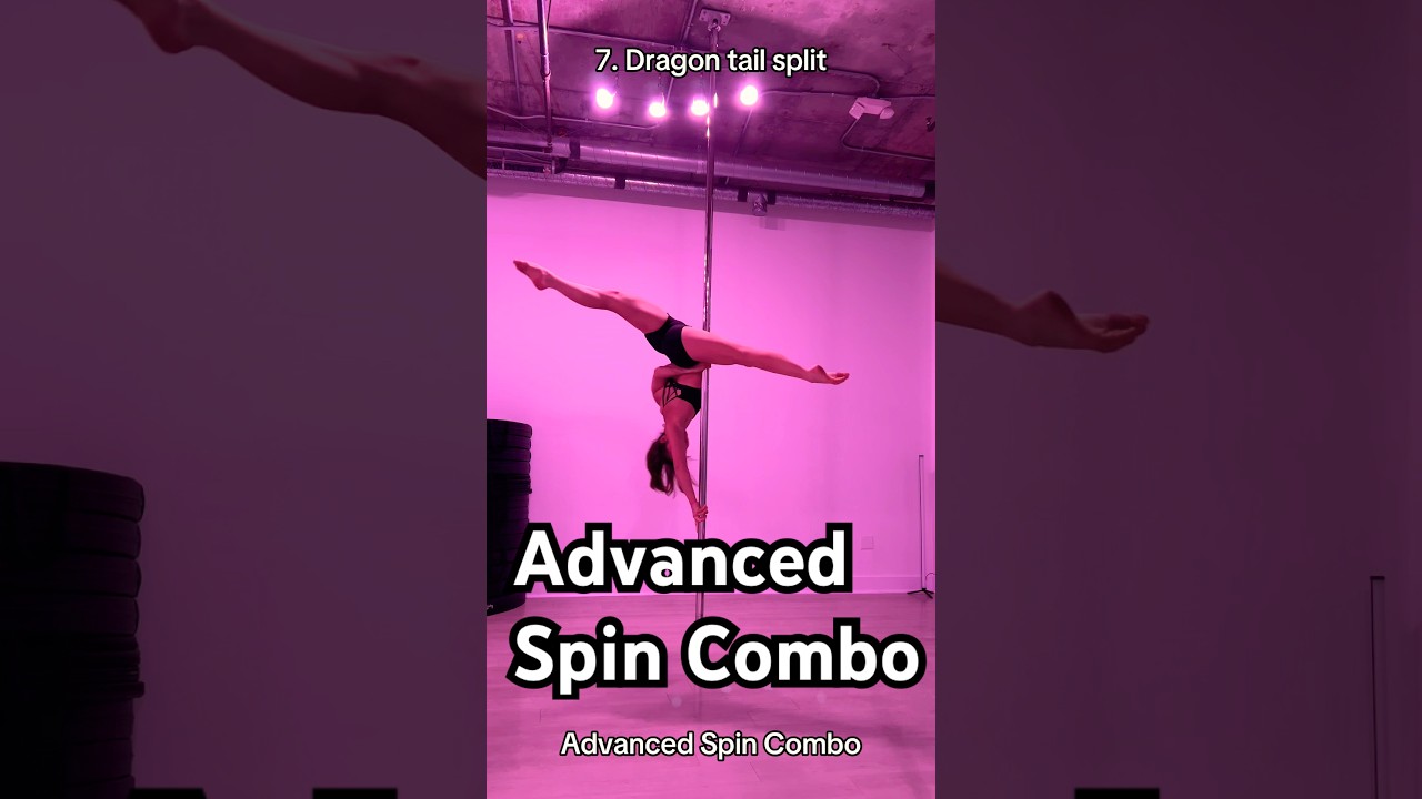 &laquo;Белый ворон&raquo; от @jackwhite &ndash; комбинация для танцев на пилоне #poledance #polefit #polesport #pol...