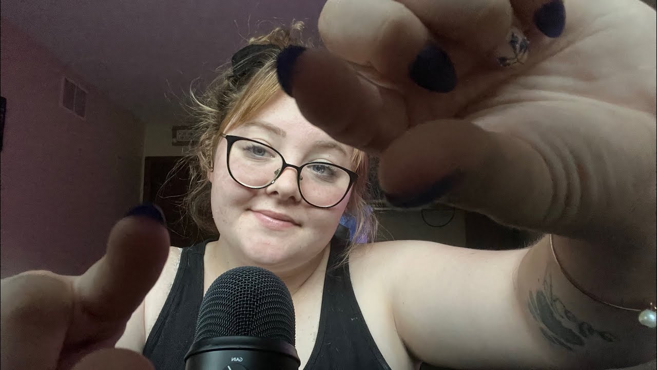 ASMR ~ plucking and scratching away your negative energy ⚡️