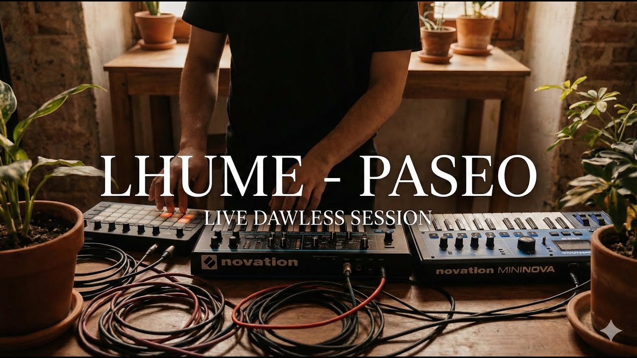 Lhume - Paseo | Live Dawless Session (Ableton Move + Hardware)