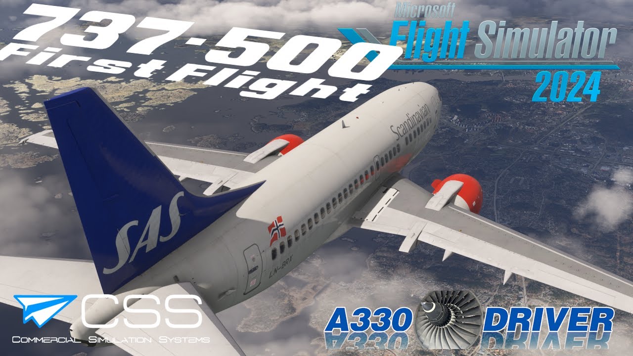 CSS Boeing 737-500 FIRST FLIGHT | HOW GOOD is the new 737? | Real 737 Pilot