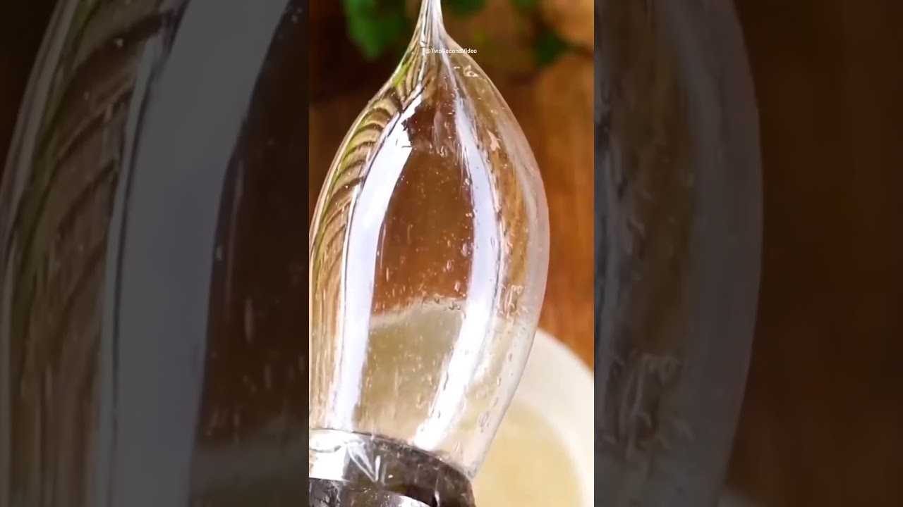 two  Caramel Decoration for Desserts   Pulled Sugar Blown #food