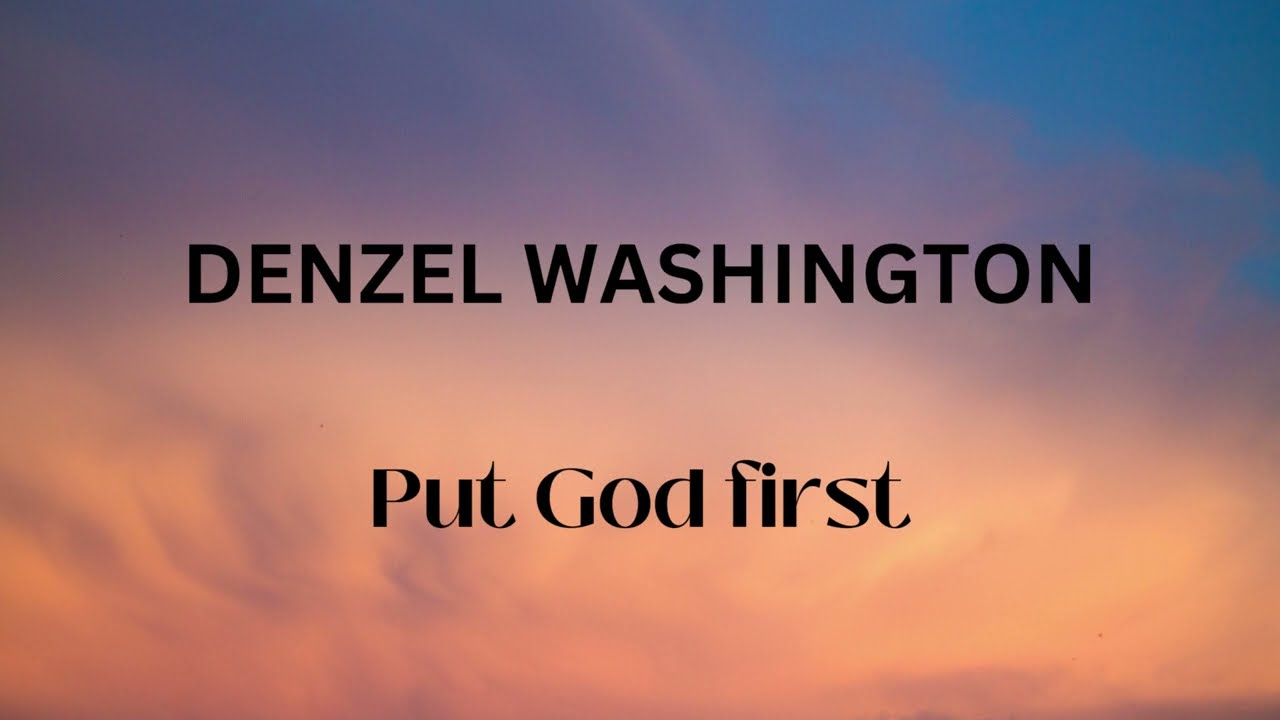 Denzel Washington Teaches English #LearnEnglishThroughSpeeches