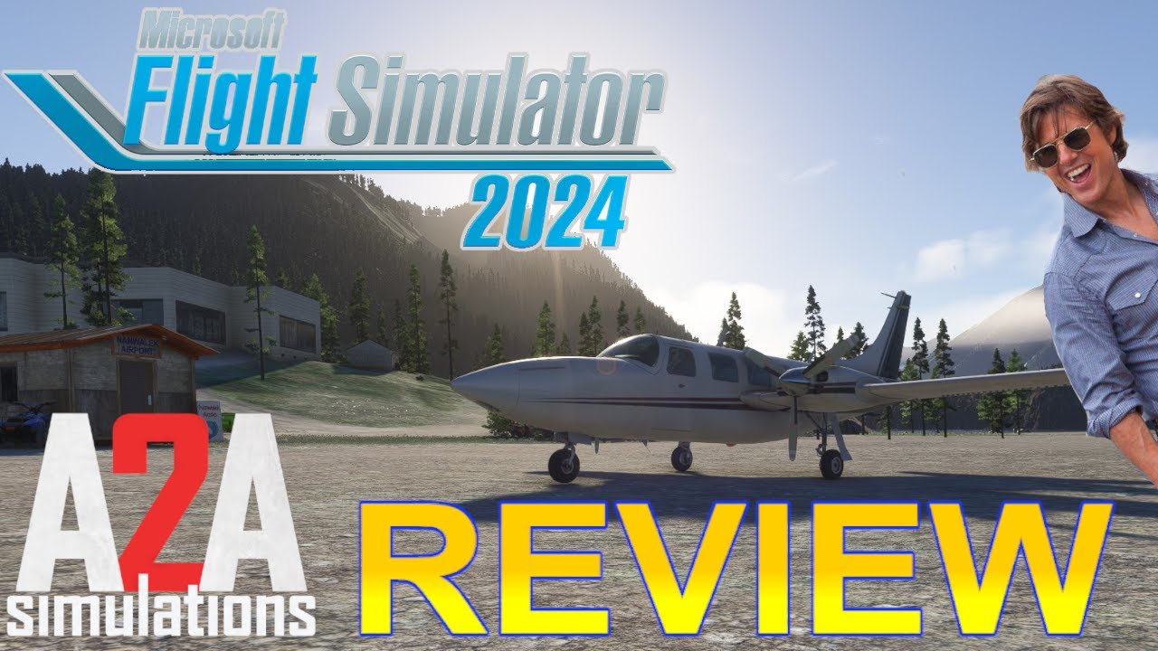 Обзор A2A Aerostar 600... Один из лучших двухмоторных самолётов для MSFS 2024