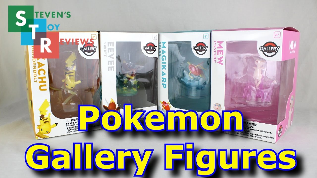Pokemon Gallery Figure Wave 1 Review Mew Pikachu Eevee Magikarp