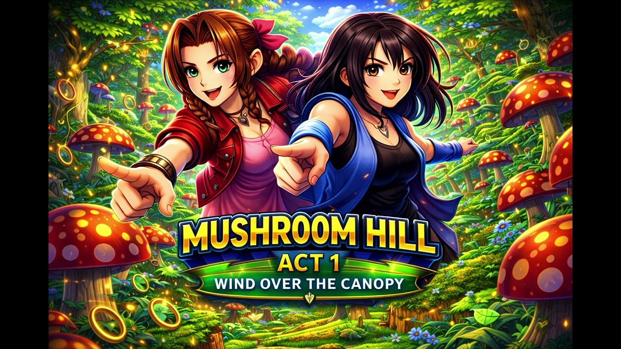 SONIC & KNUCKLES— MUSHROOM HILL ACT 1 | Run With the Wind (Lazy Queen & Rinoa)