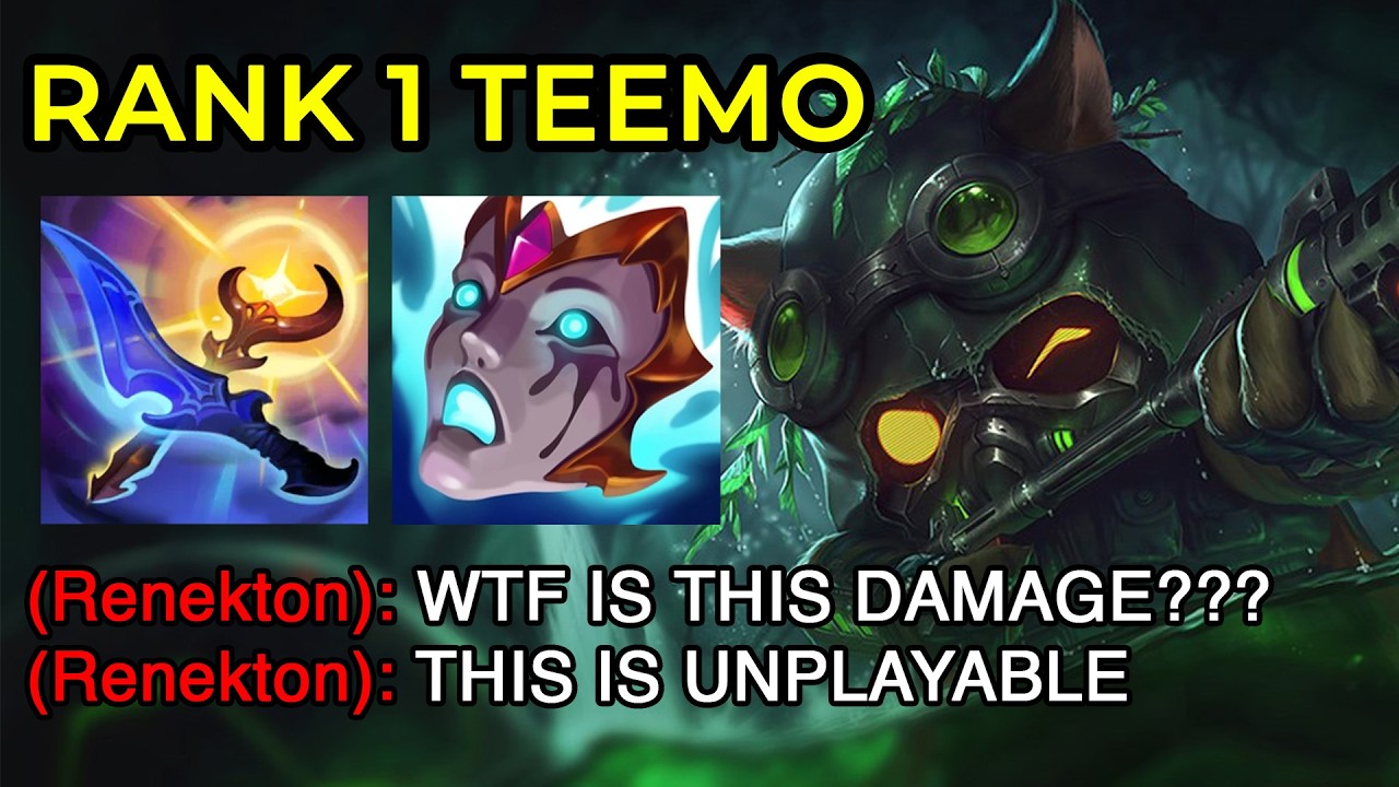 THIS CROCODILE STOOD NO CHANCE VS DUSK & DAWN TEEMO
