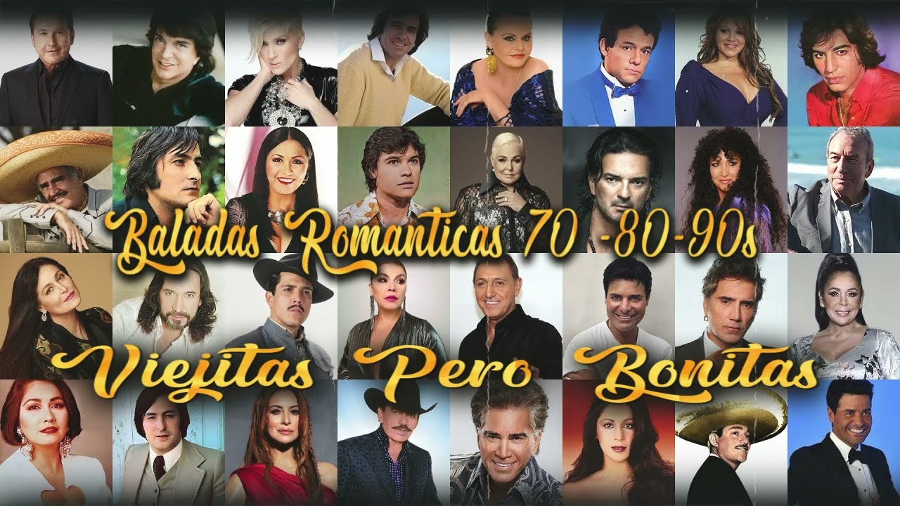 JUAN GABRIEL, ROCIO DURCAL, MARCO ANTONIO SOLIS, YURI, JOSE JOSE - BALADAS INMORTALES 70S 80S 90S
