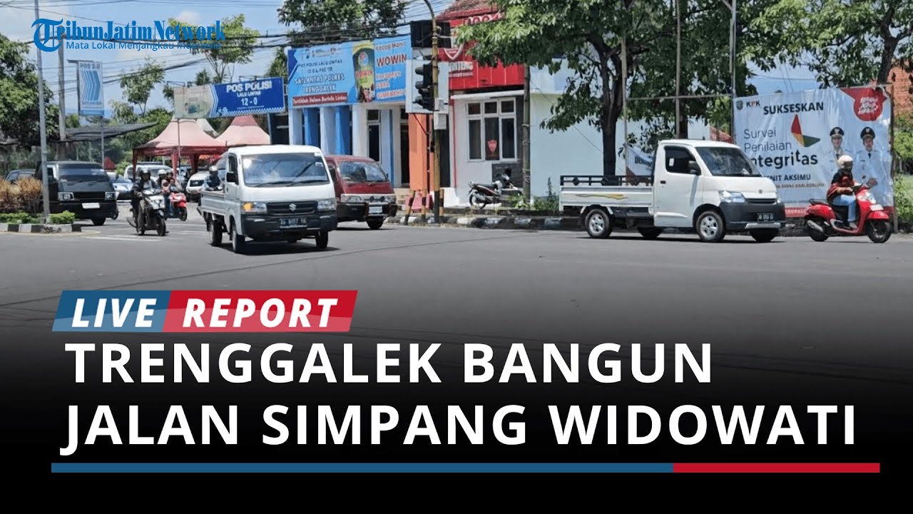 BREAKING NEWS - Pemkab Trenggalek Bangun Jalan Simpang Widowati menuju RSUD dr Soedomo Tahun 2026