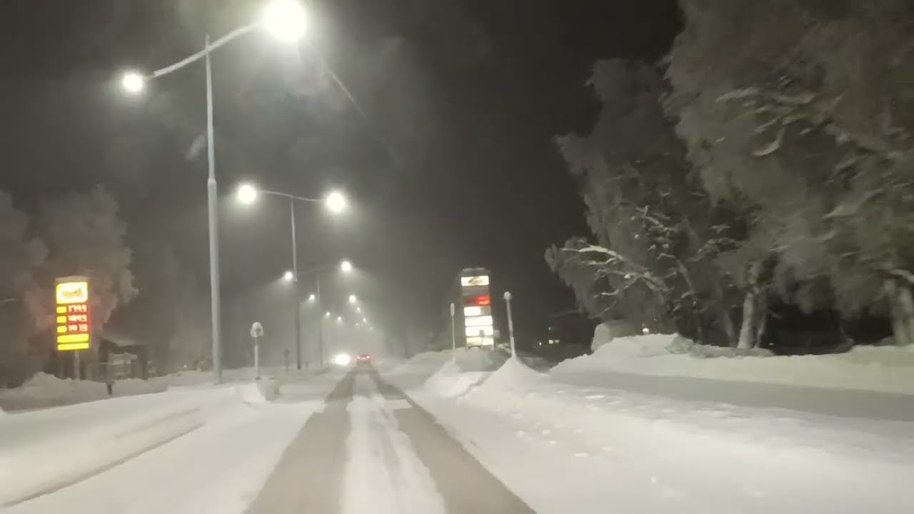 Saariselkä  - Ivalo.  Lapland