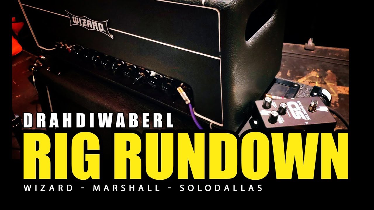 GuitarRig Rundown Drahdiwaberl - Talk/Rehearsal/Production