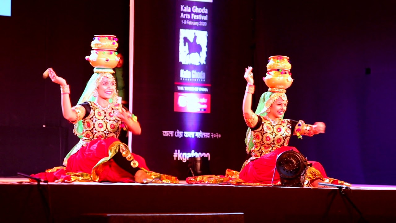 RAJASTHANI FOLKDANCE#TERAH TAALI#KALANJAY&VAISHALI SAGAR#CROSS MAIDAN# KALA GHODA ARTS FESTIVAL2020.