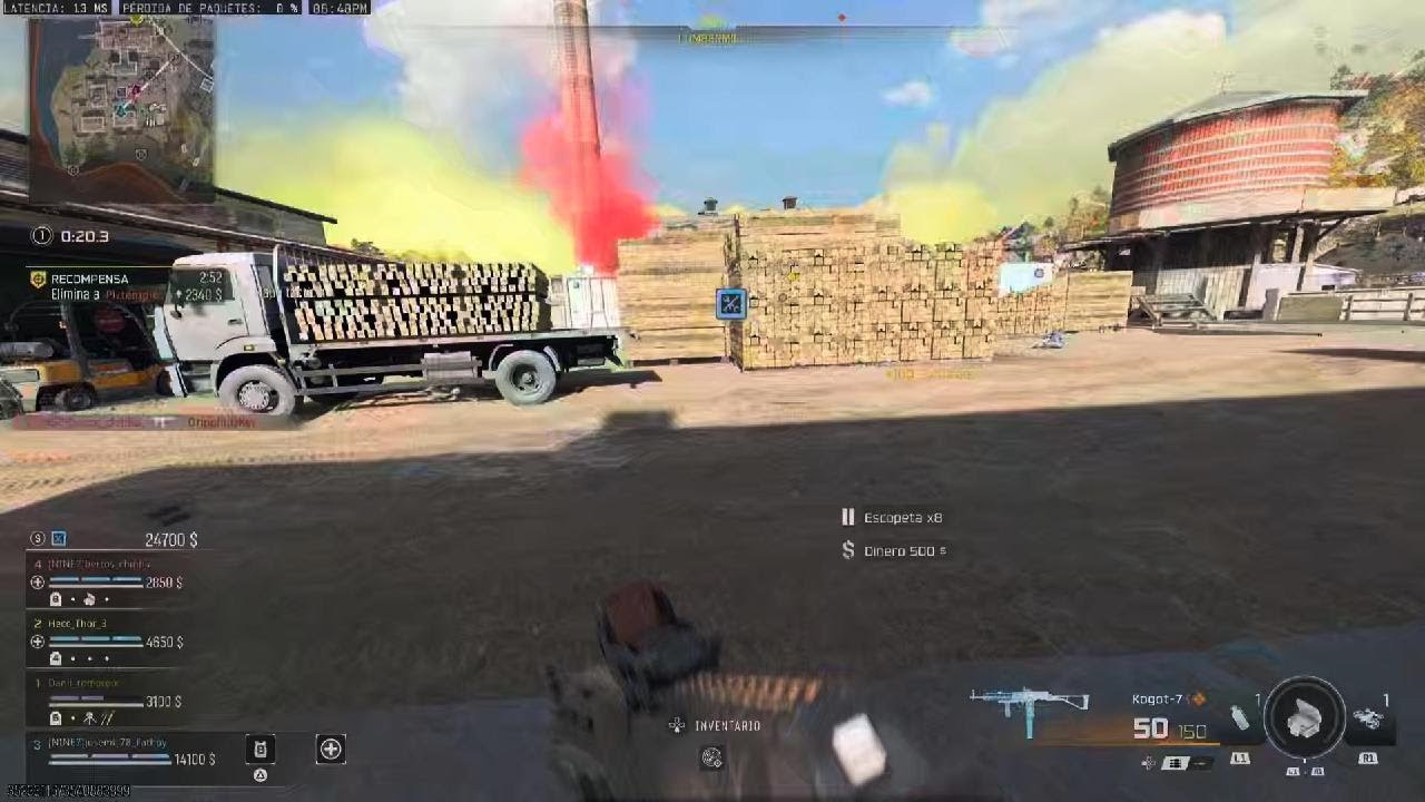 Call of Duty BO7 Warzone resurgimiento informal Havens Hollow PS5 juego cruzado