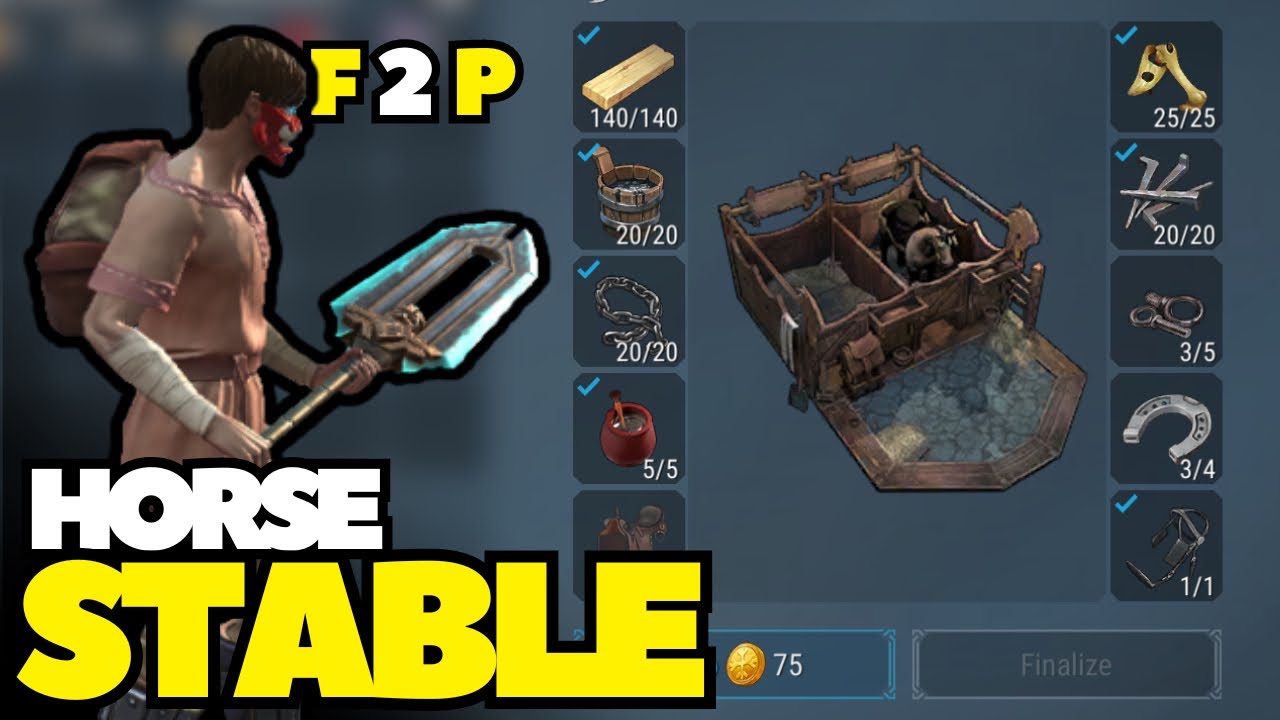 I UNLOCKED MY HORSE STABLE! | FREE PREMIUM SEASON PASS GIVEAWAY in Frostborn F2P