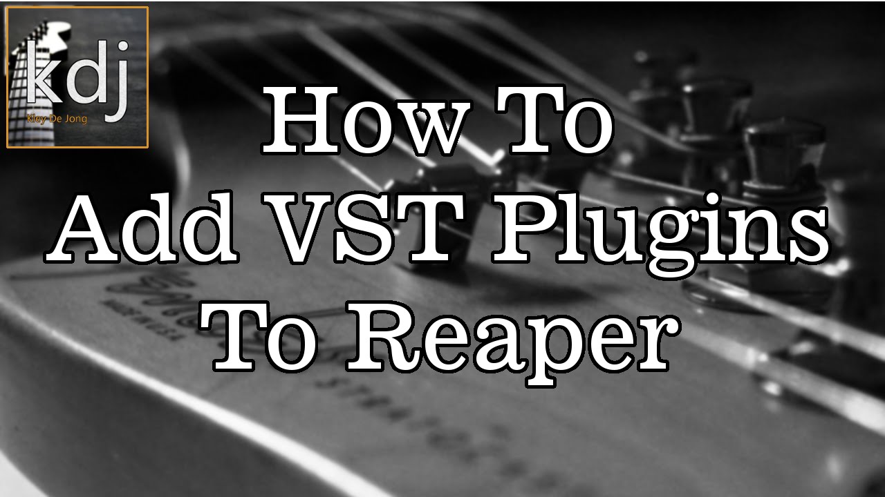 Как добавить VST-плагины в Reaper