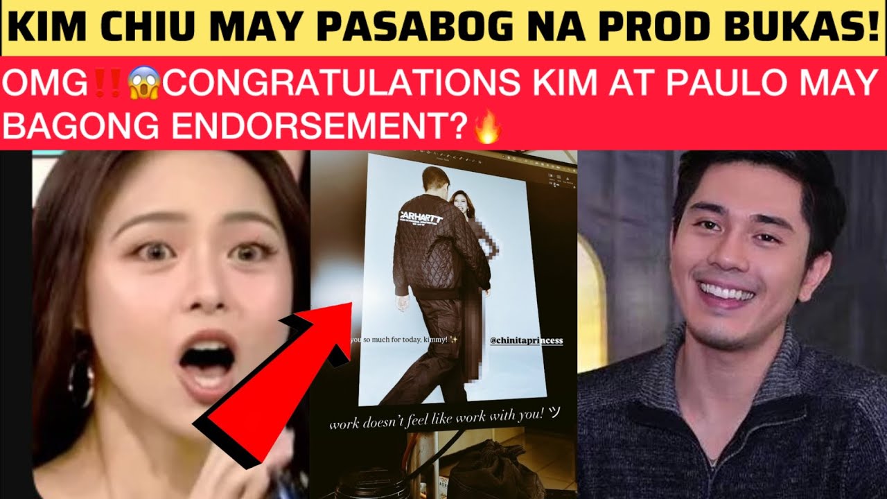 OMG‼️😱KIM AT PAULO MAY BAGONG ENDORSEMENT?🔥KIM CHIU MAY PASABOG NA PROD BUKAS!