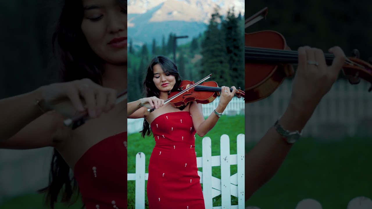 Jürek Üni 🎻🇰🇿 | Original Violin by Nurdana Ernst in Almaty, Kazakhstan #Shorts