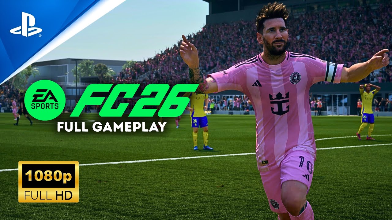 EA Sports FC 26 | Inter Miami vs Al Nassr | PS5™ (Authentic Gameplay)