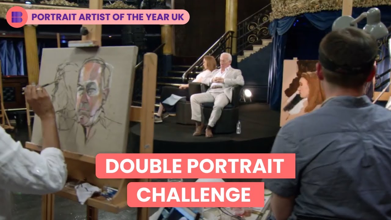 Painting Inside Cafe De Paris London | Portrait Artist of the Year UK