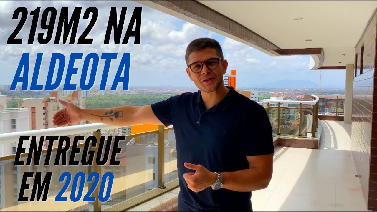 Apartamento na Aldeota de LUXO - Entregue em 2020 com 219m² - Fortaleza/CE