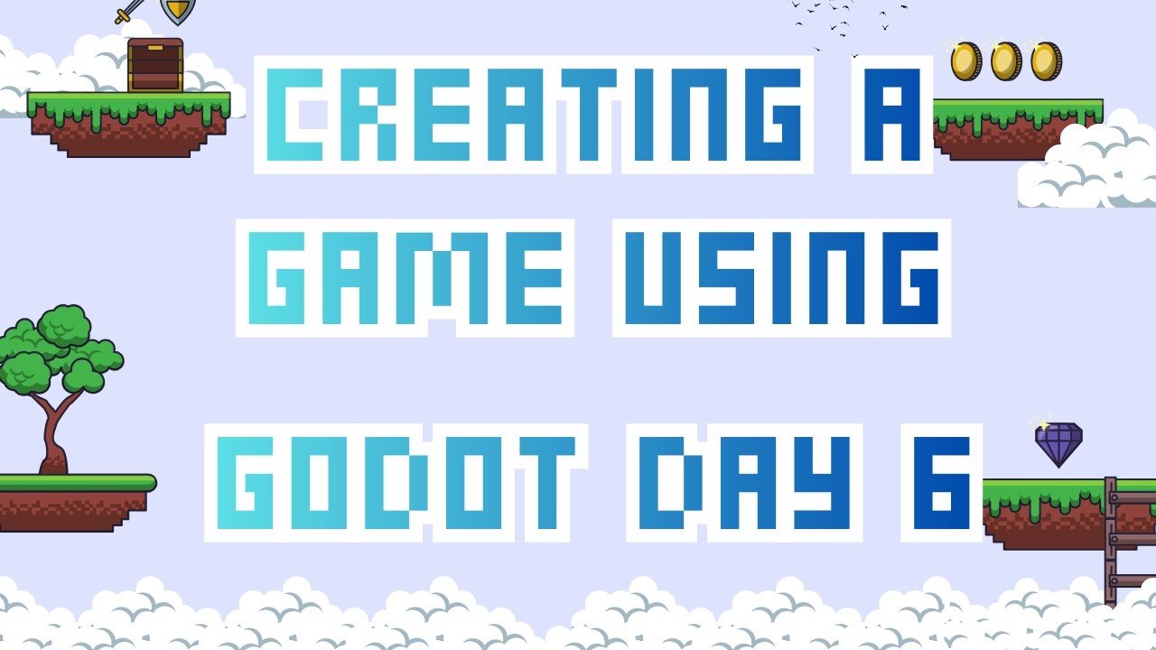 I added 5 WEAPONS in 1 Day! - Day 6 Making My Game With Godot