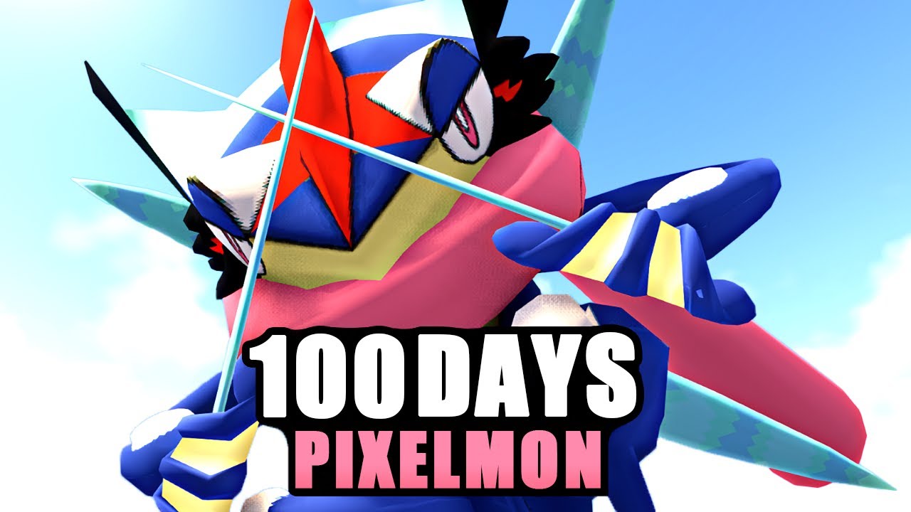 100 дней в Minecraft Pixelmon