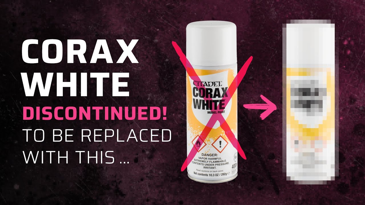 I review the new WHITE SCAR spray (comparison with Grey Seer, Wraithbone & Corax White primer)