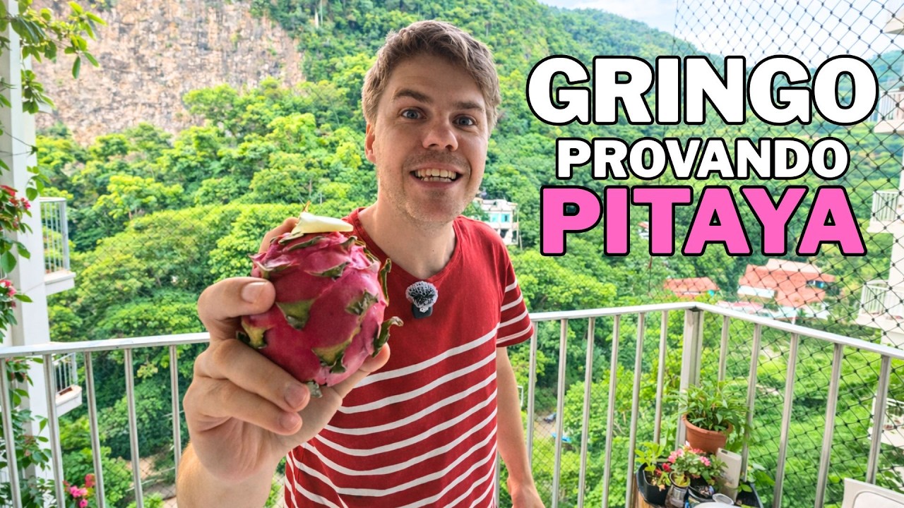 Gringo Provando Pitaya Pela Primeira Vez!
