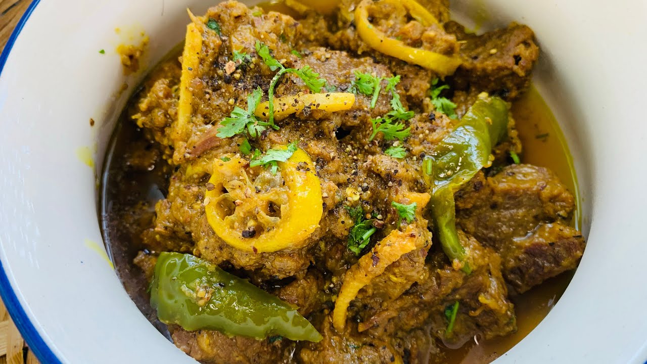 LEMON PEPPER GOSHT RECIPE/ BEEF LEMON PEPPER RECIPE//NIMBU AUR KALI MIRCHA GOSHT KI RECIPE /