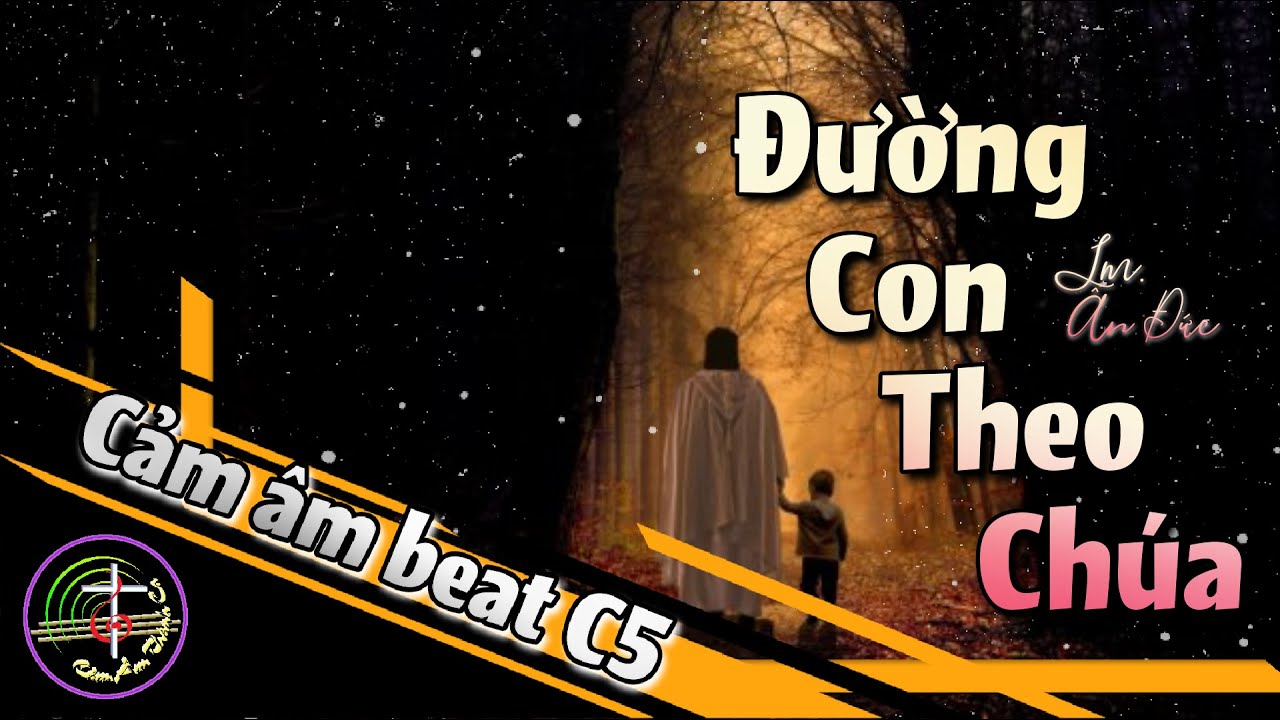 Cảm âm beat C5 || ĐƯỜNG CON THEO CHÚA - St: Lm. Ân Đức || Video cảm âm Full HD