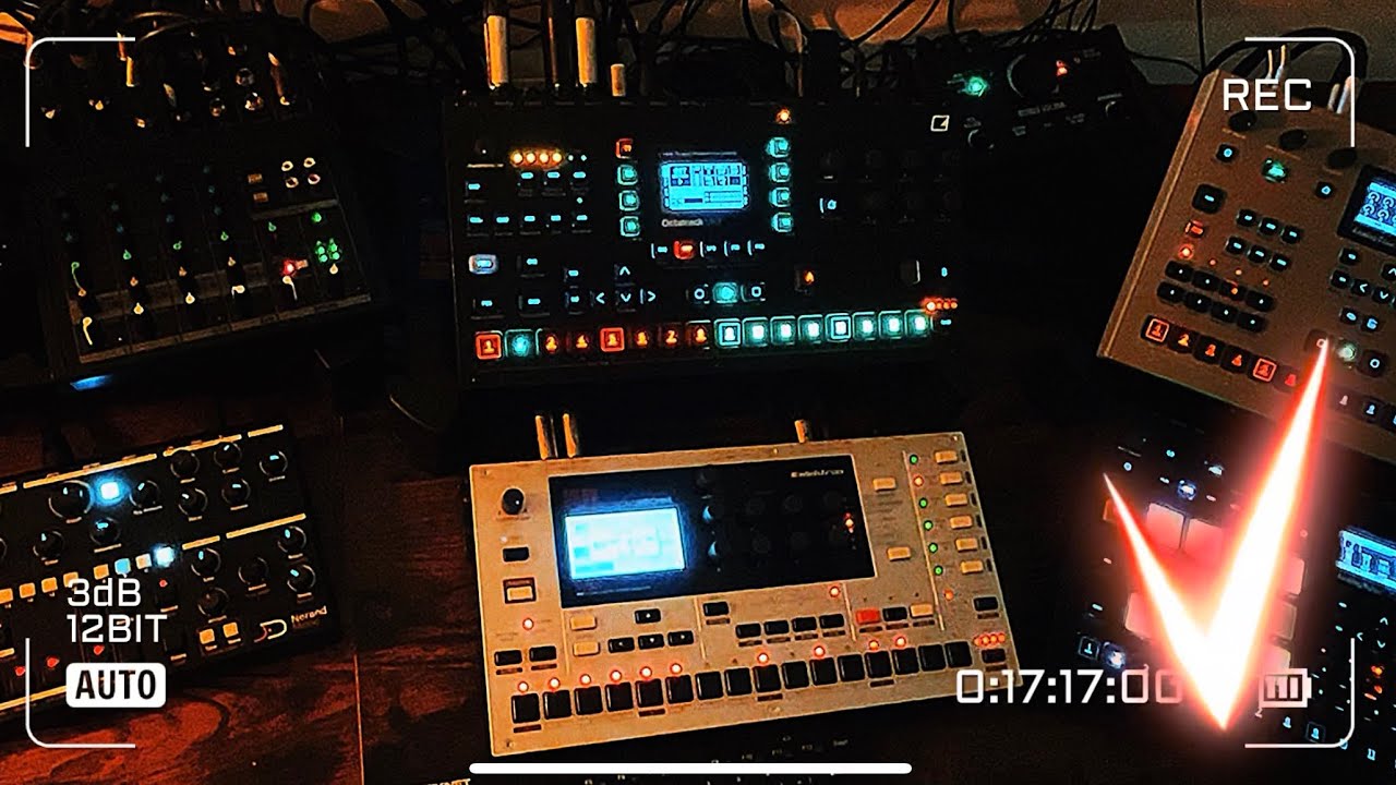 Liveset Elektro Acid w/ Octatrack - Monomachine Soma Warp - exploring 