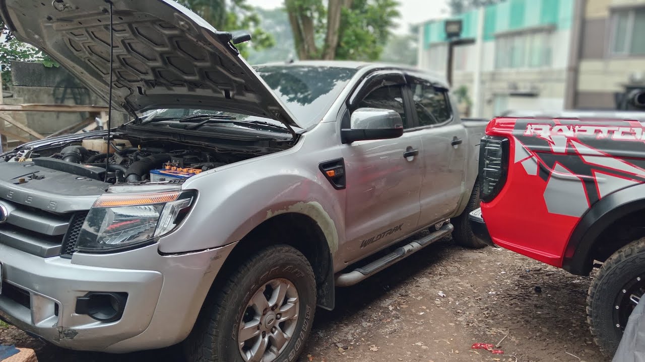 TUTORIAL DAN SUSUNAN PASANG FANBELT FORD RANGER T6 2.2