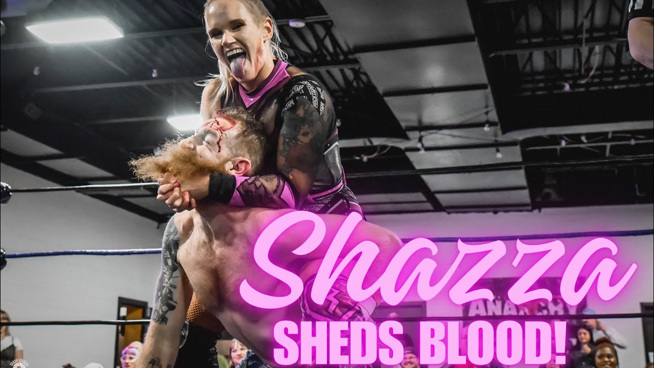 Shazza McKenzie Makes Gary Jay Bleed!  Epic Encounter From Megaticket 2023
