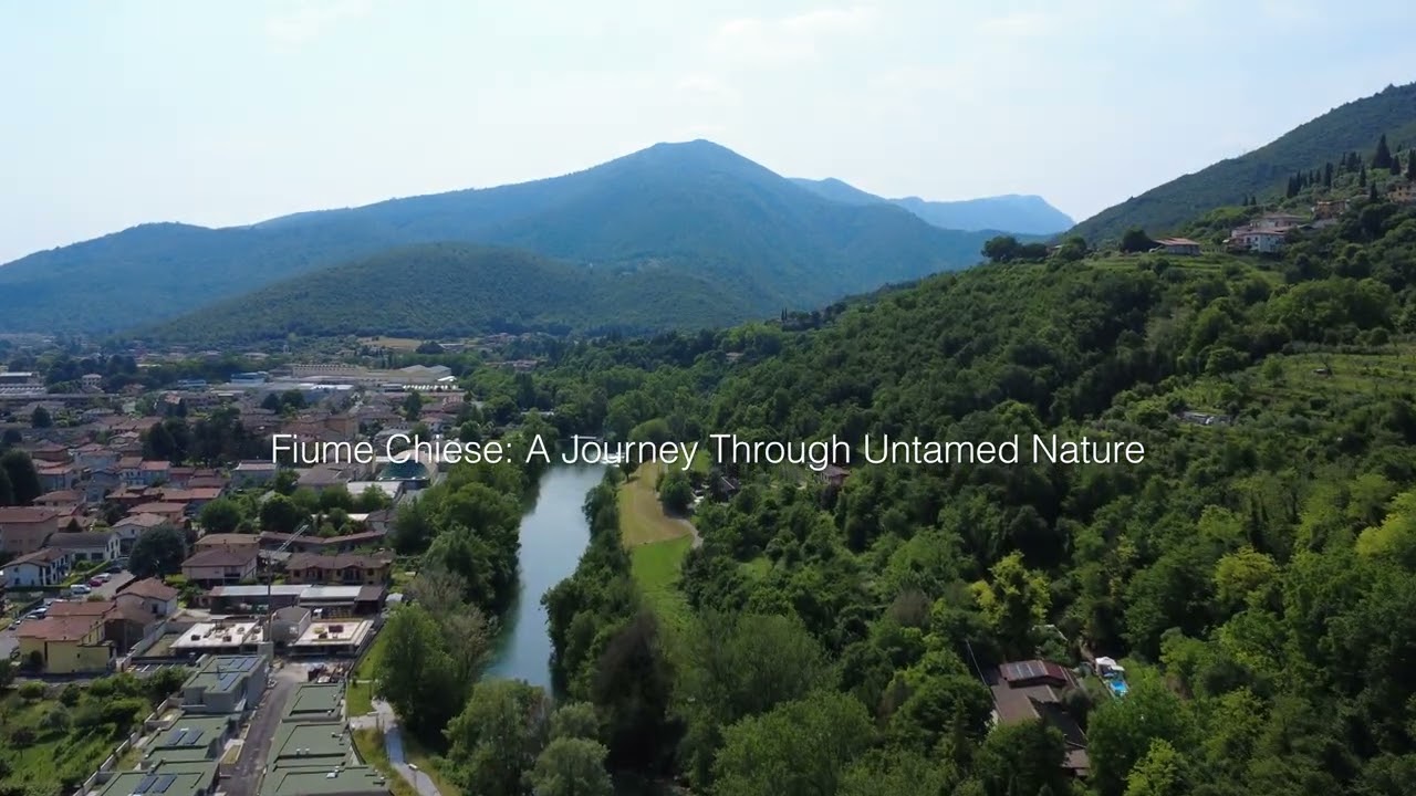 Stunning Drone Flight Over Fiume Chiese: Villanuova sul Clisi to Sopraponte 🌅
