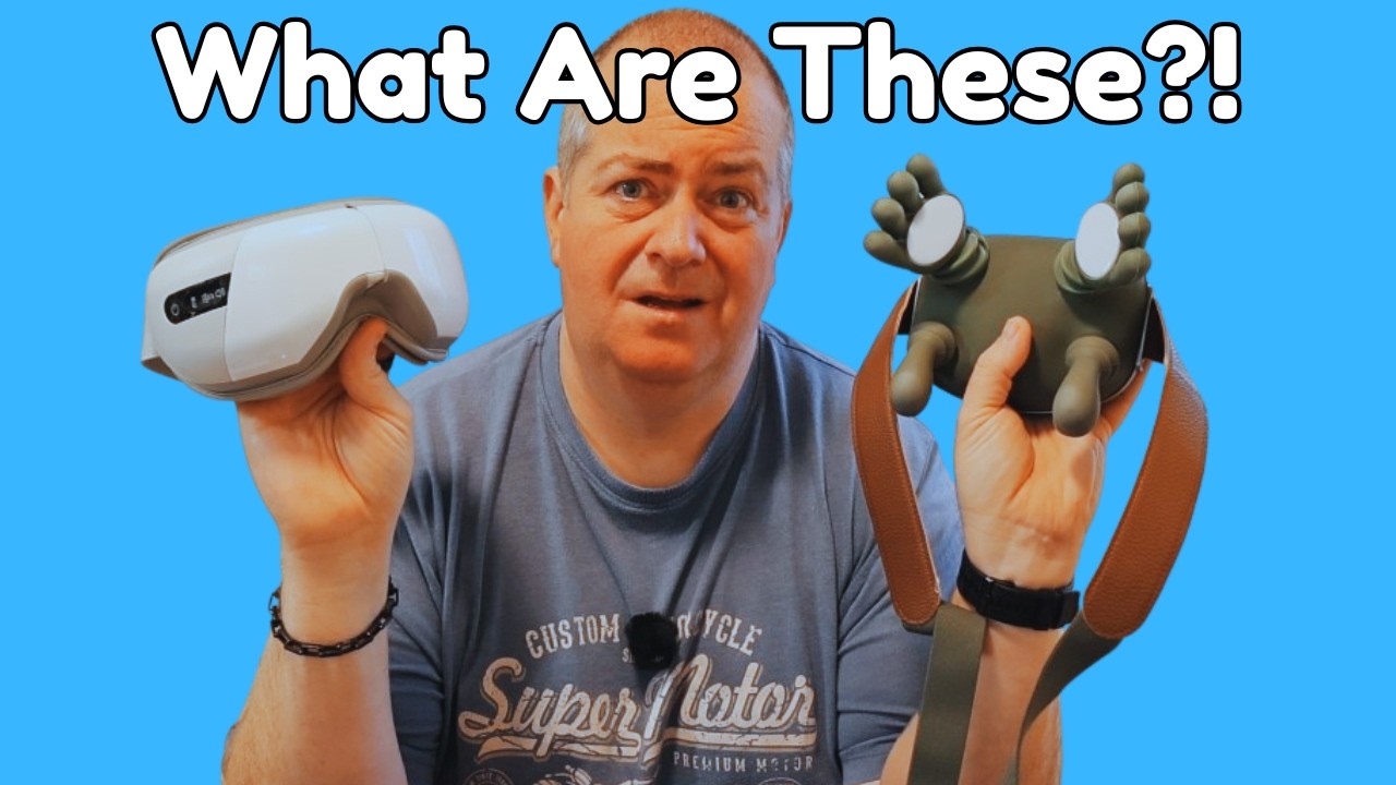 Stress Relief on a Budget? Trying a Temu Neck & Eye Massager