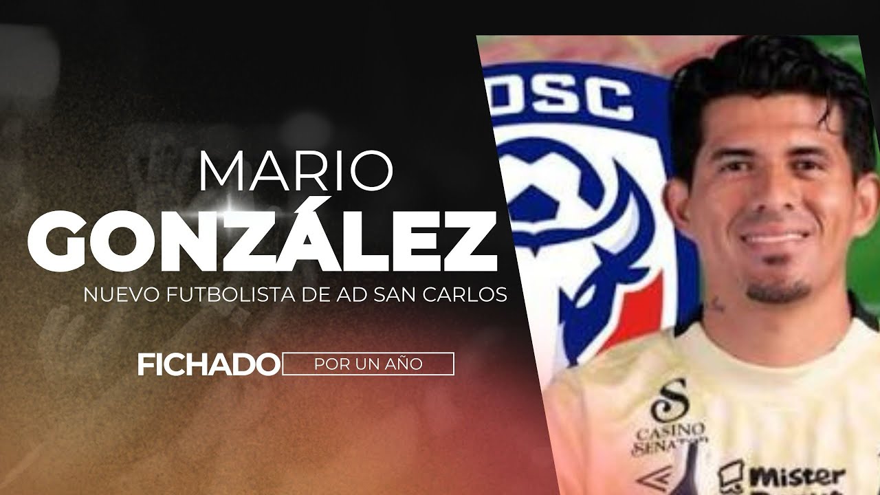 MARIO GONZ&Aacute;LEZ JUGAR&Aacute; EN COSTA RICA 🇨🇷