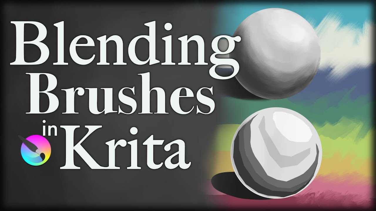 Krita Blending Brushes