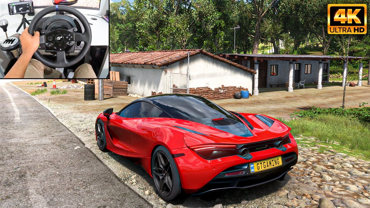 1000HP McLaren 720S Coupe | Forza Horizon 5 | Thrustmaster T300RS gameplay
